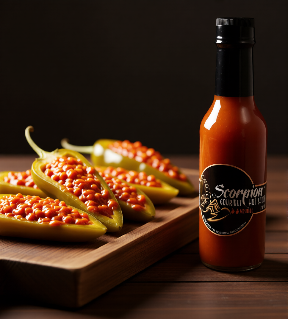 Ghost Pepper Stuffed Jalapeños with Smoked Gouda