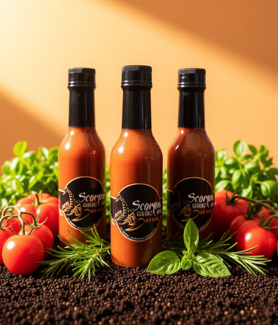 Scorpion Gourmet Original Hot Sauces