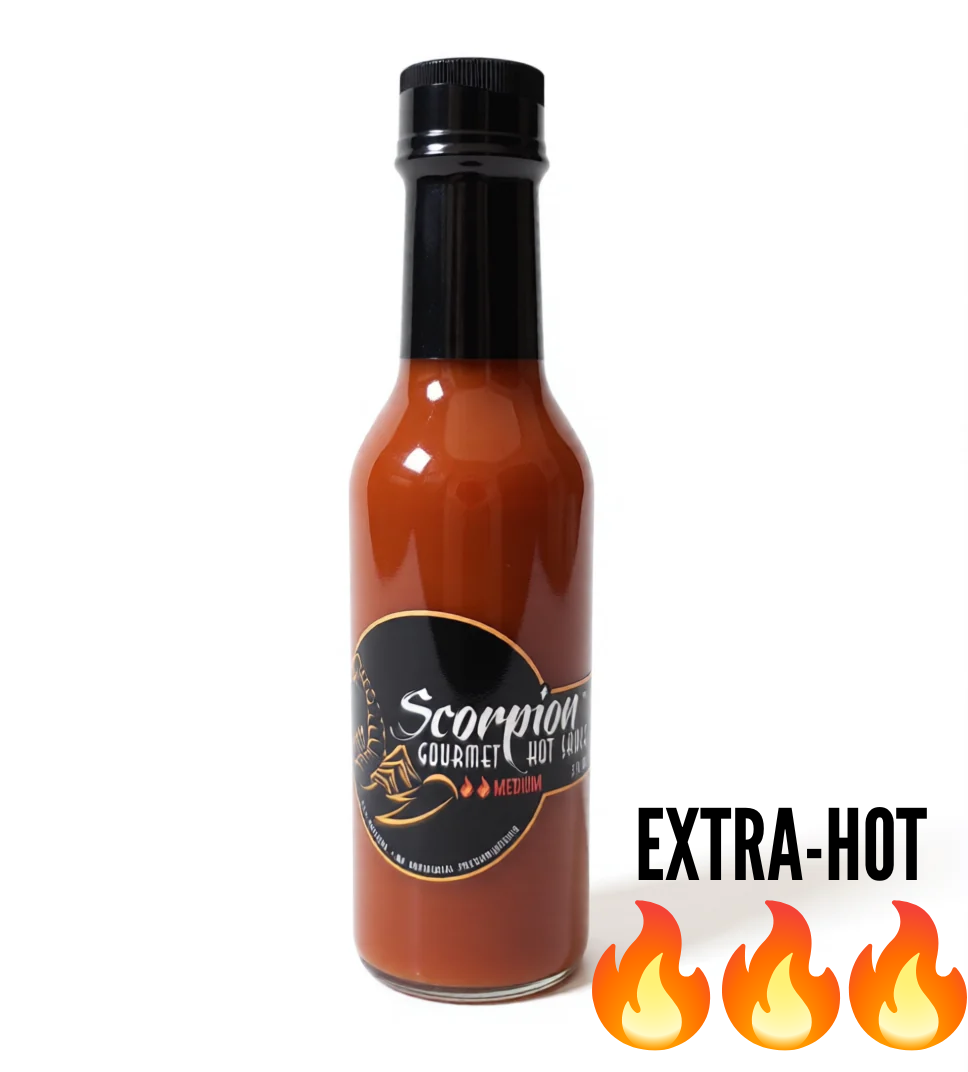 Scorpion® Gourmet Extra Hot Sauce (5 oz)