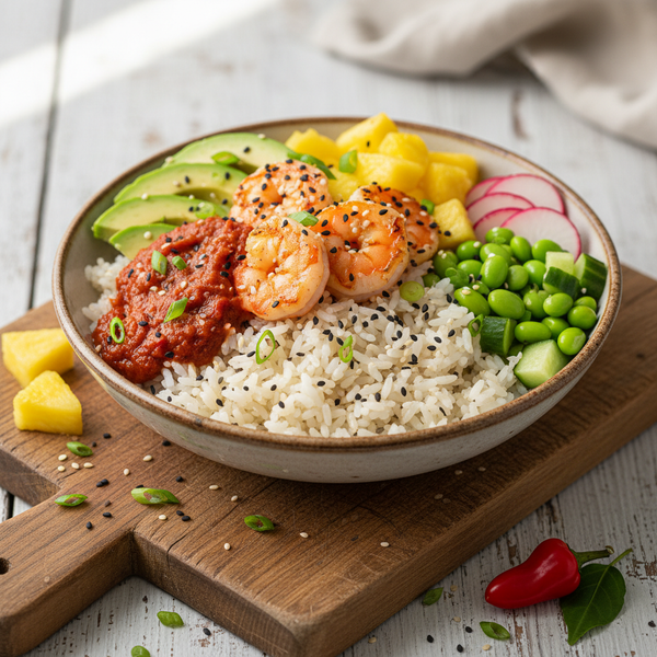 Tropical "Fire" Bowl