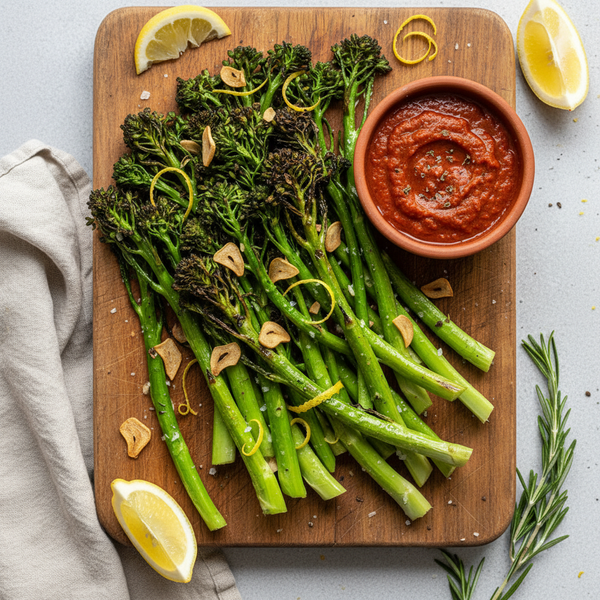 Charred Broccolini