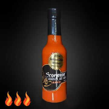 Scorpion Gourmet Hot Sauce 5 OZ - Hot